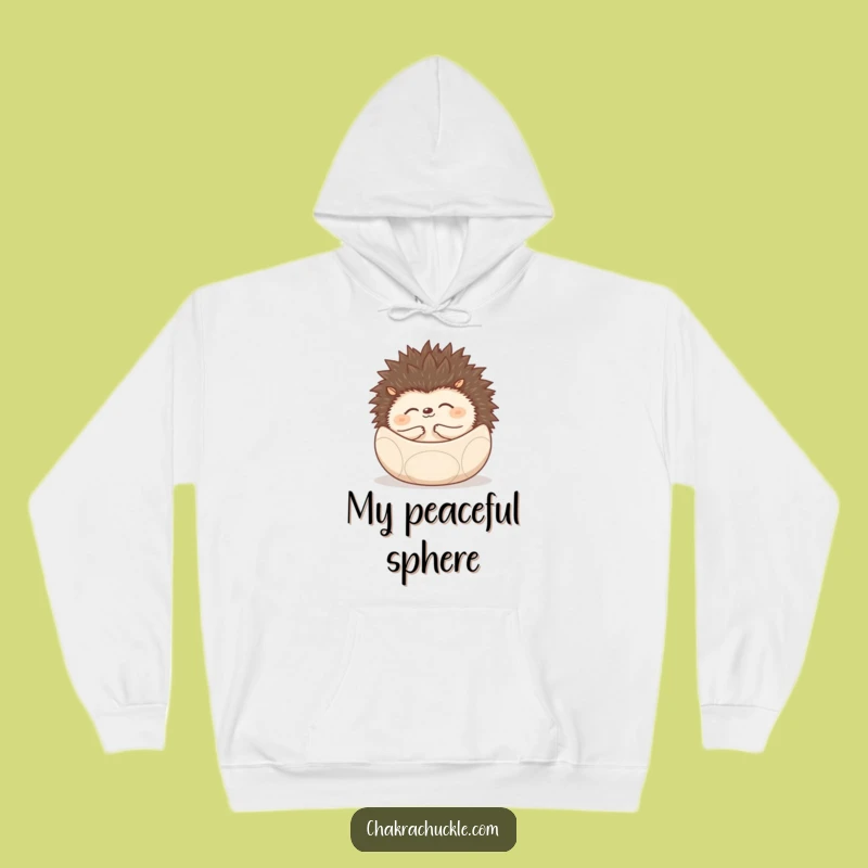 Cozy Funny Hedgehog Hoodie - Warmth and Zen With This Peaceful Gift