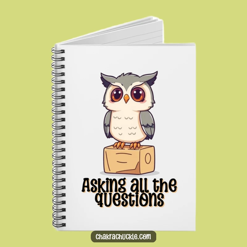 Funny Owl Notebook: Curious Percher - Journal Gift!