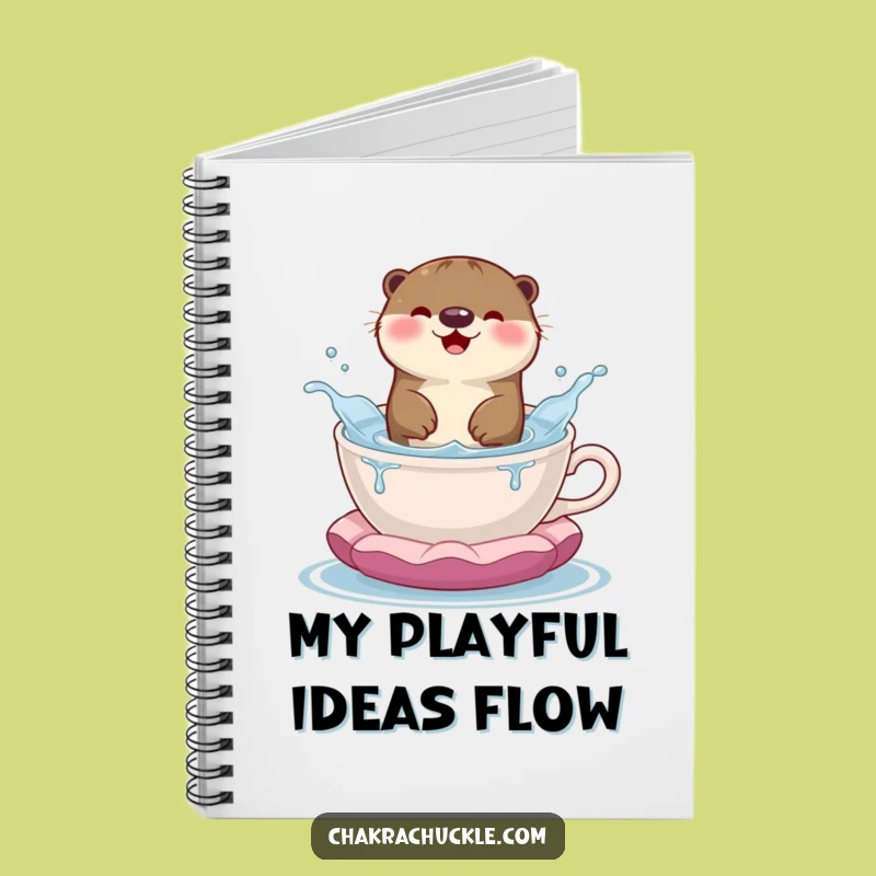 Funny Happy Otter Notebook: Playful Journal for Creative Otter Ideas