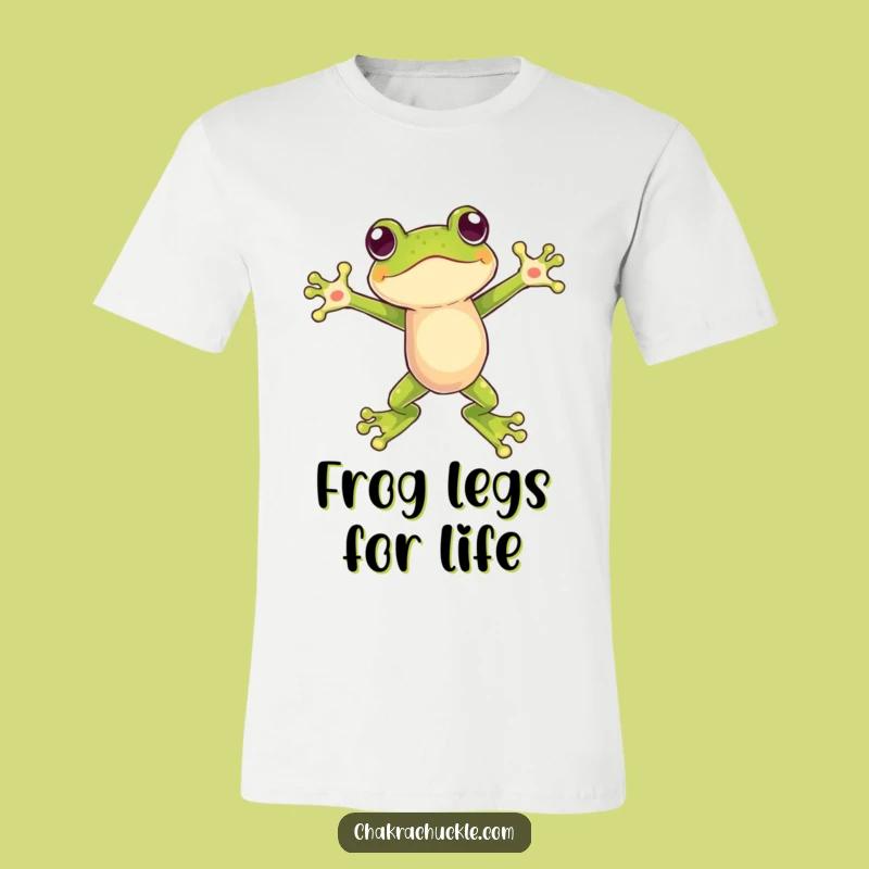 Funny Frog Leap T-Shirt: Show Your Enthusiasm with a Humorous Gift